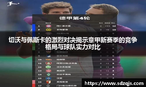 切沃与佩斯卡的激烈对决揭示意甲新赛季的竞争格局与球队实力对比